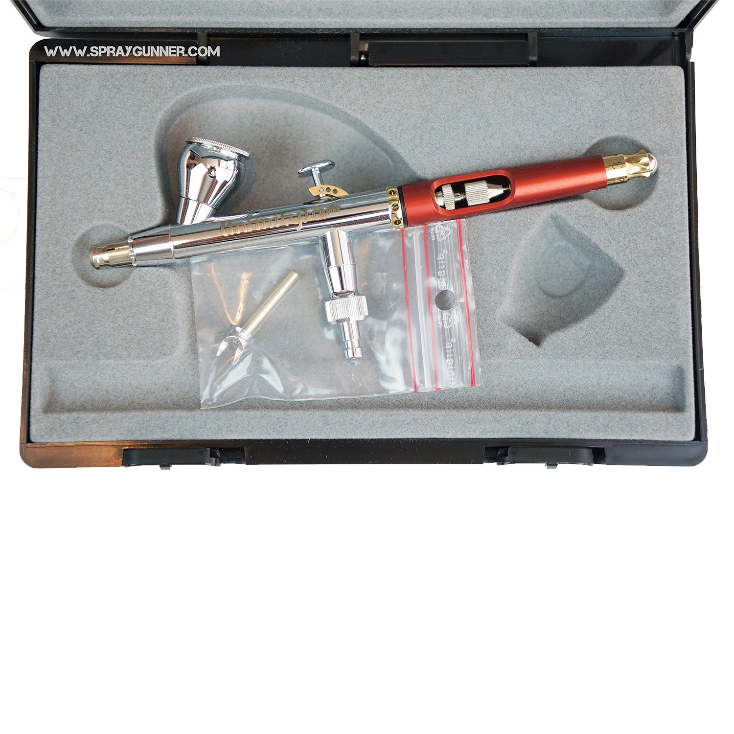 Harder & Steenbeck airbrush INFINITY CR Plus (0.15, 0.2 or 0.4mm) - SprayGunner