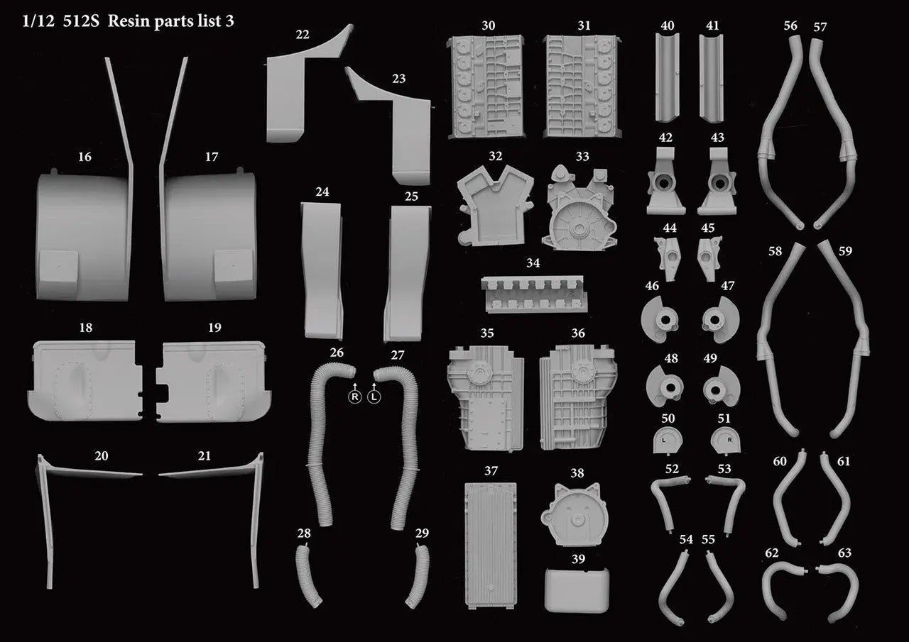 MODEL FACTORY HIRO: 1/12scale Fulldetail Kit : 512S - SprayGunner