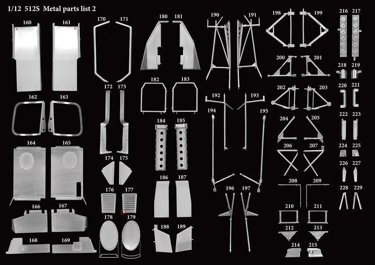 MODEL FACTORY HIRO: 1/12scale Fulldetail Kit : 512S - SprayGunner