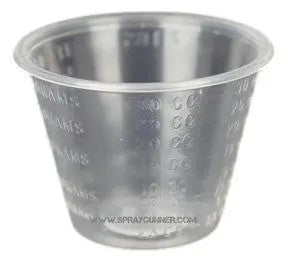 1oz (30ml) Graduated Plastic Mix Cups NO-NAME brand