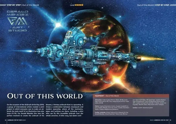 AIRBRUSH STEP BY STEP MAGAZINE 04/20 - SprayGunner