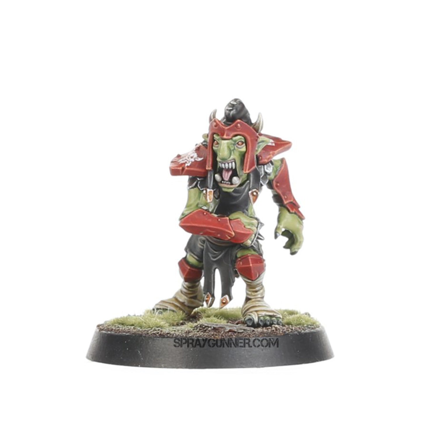 Games Workshop Citadel: Chaos Dwarf Blood Bowl Team: The Zharr-Naggrund Ziggurats - SprayGunner