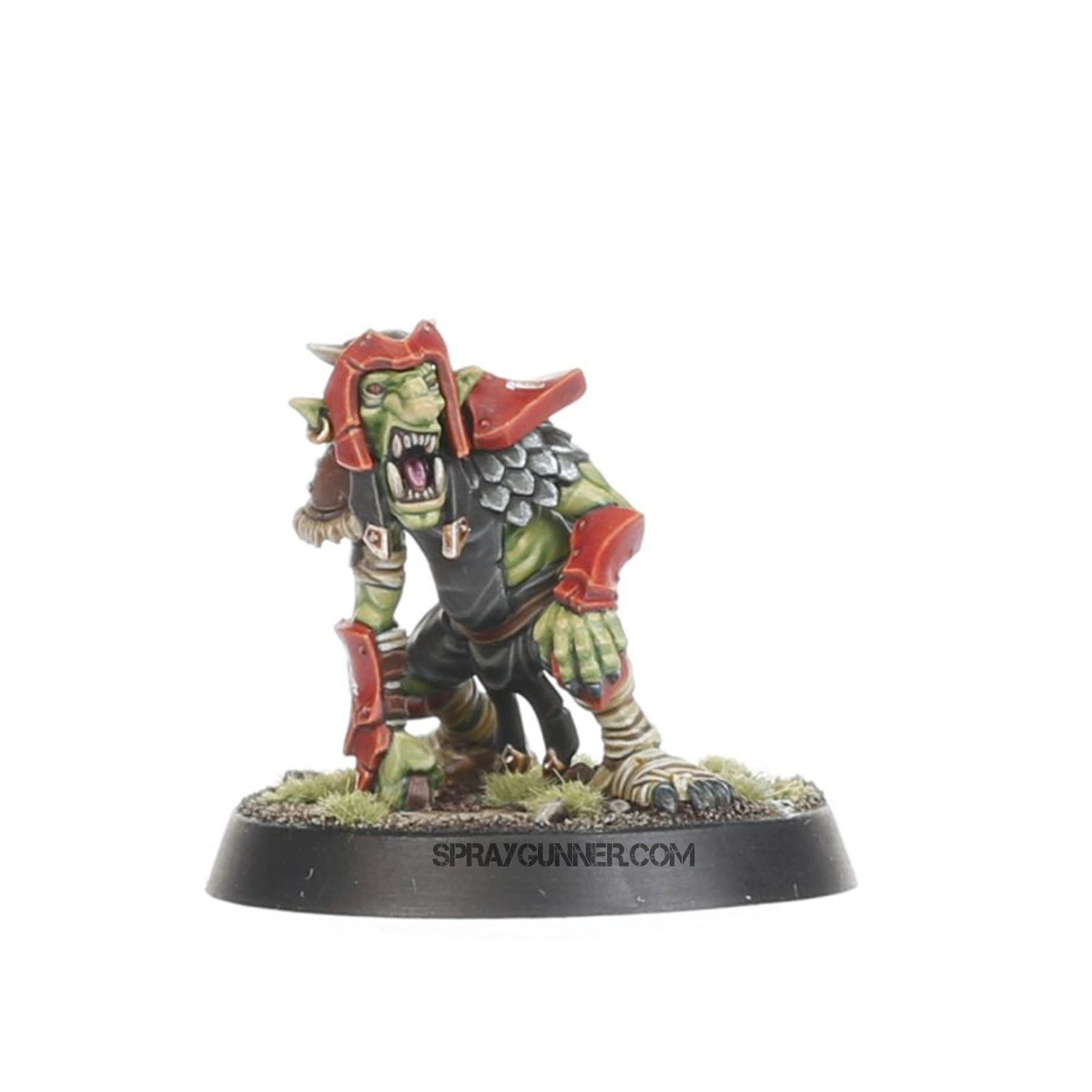 Games Workshop Citadel: Chaos Dwarf Blood Bowl Team: The Zharr-Naggrund Ziggurats - SprayGunner