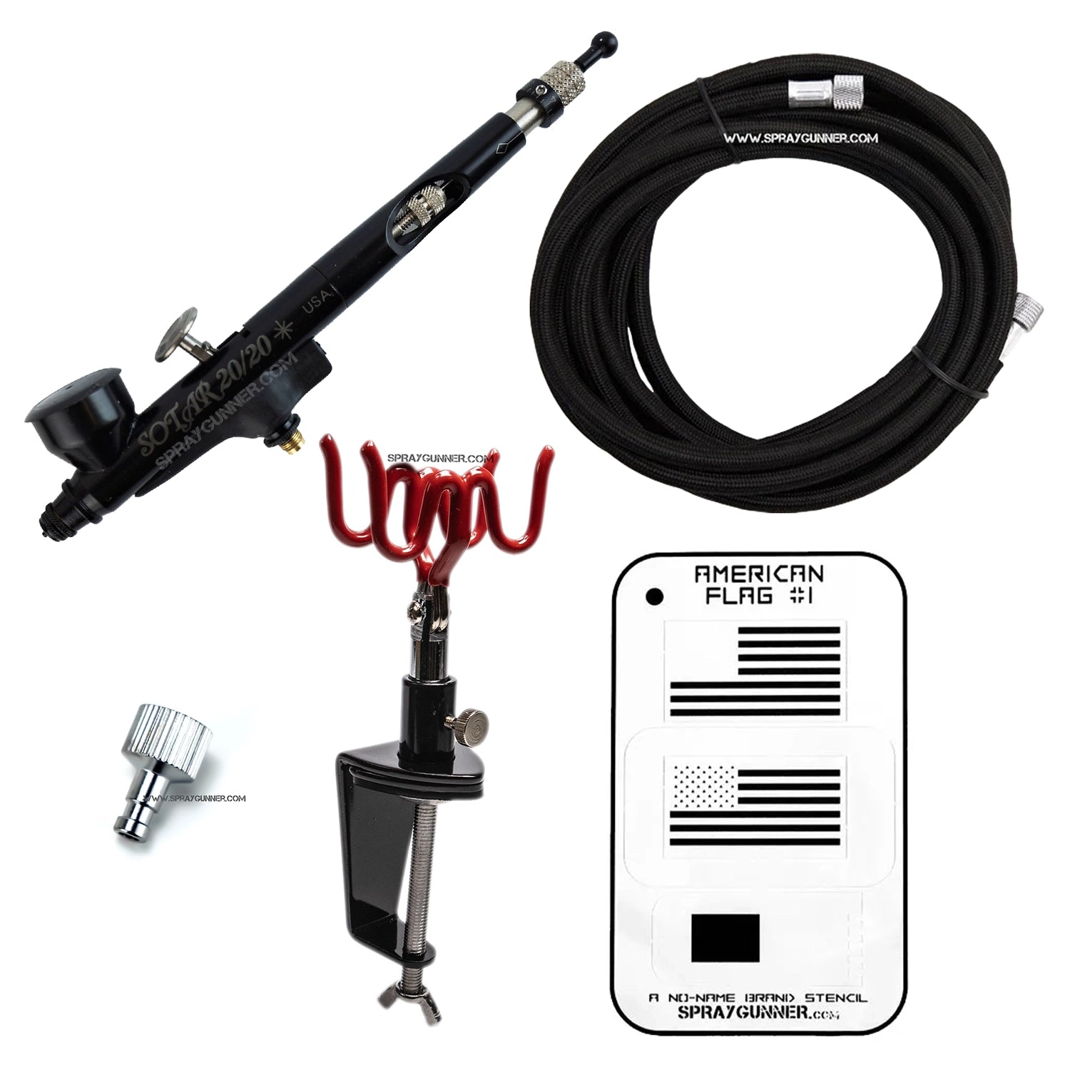 Badger Sotar 2020 3in1 Airbrush set - SprayGunner