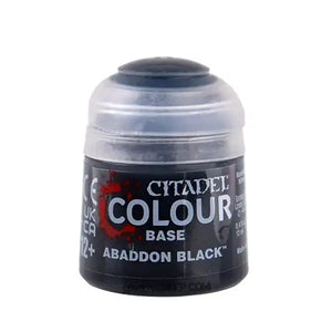 Citadel Base Color: Abaddon Black Games Workshop