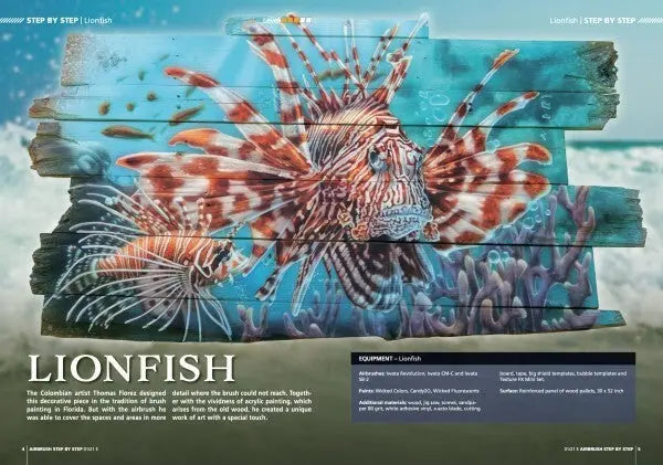 AIRBRUSH STEP BY STEP ASBS MAGAZINE 01/21 - SprayGunner