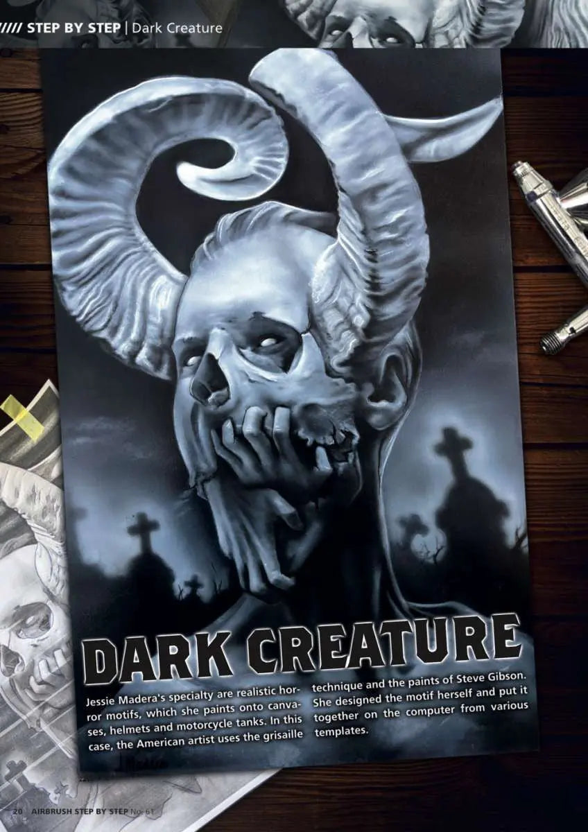 Airbrush Step By Step Magazine 04/21 - SprayGunner