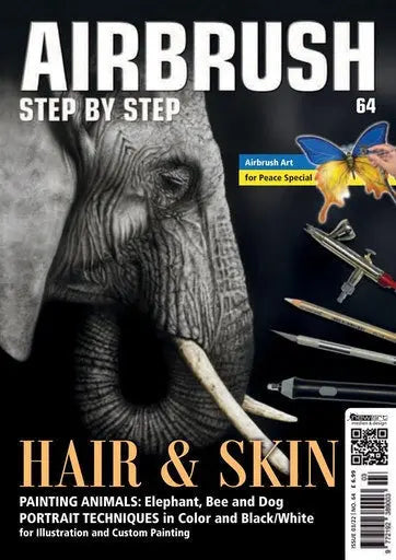 Airbrush Step by Step Magazine 03/22 NO. 64 - SprayGunner