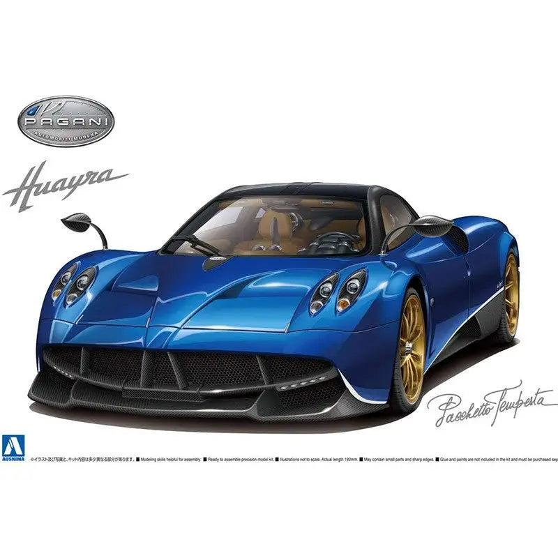 1/24 PAGANI HUAYRA PACCHETTO TEMPESTA Nº15 Model Kit - SprayGunner