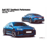 ALPHA MODEL 1/24 Scale Model Car Kit AUDI RS7 Alpha Models