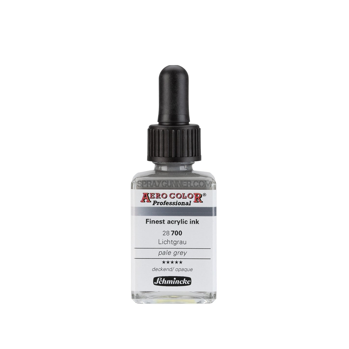 Schmincke AERO COLOR Professional Acrylic Ink: Pale Grey 28 ml - SprayGunner