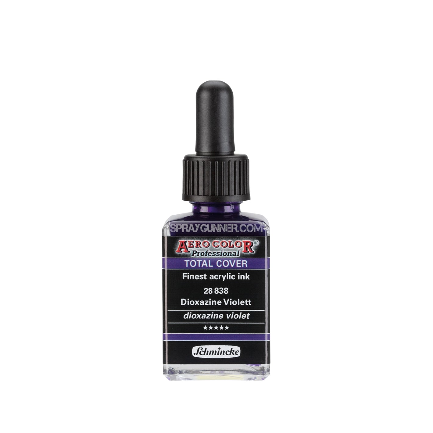 Schmincke AERO COLOR Professional Acrylic Ink Total Cover: Dioxazine Violet 28 ml - SprayGunner