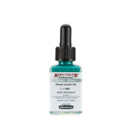 Schmincke AERO COLOR Professional Acrylic Ink Aero Metallic: Green 28 ml - SprayGunner