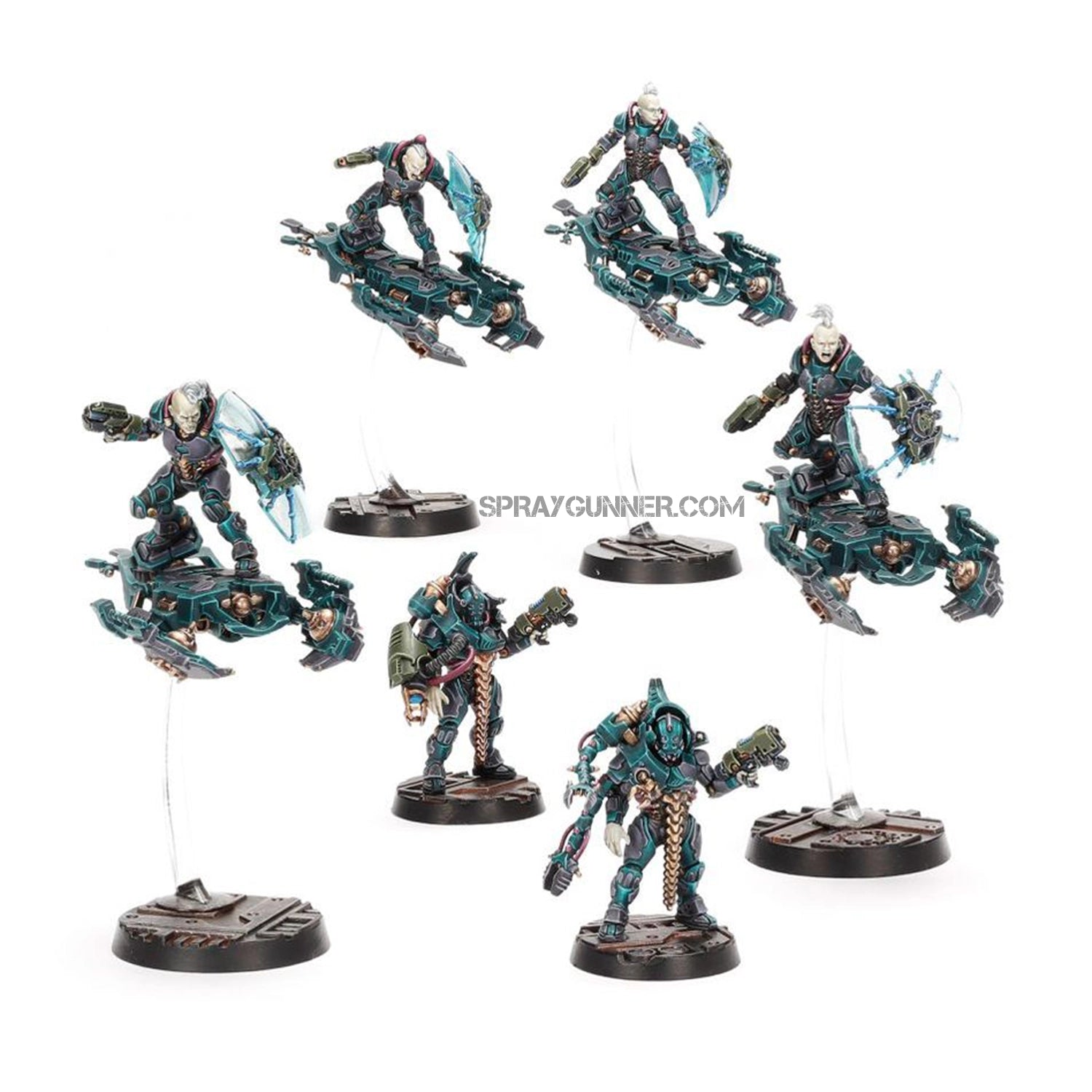 Warhammer 40k Necromunda - Van Saar Archeoteks & Grav-Cutters - SprayGunner