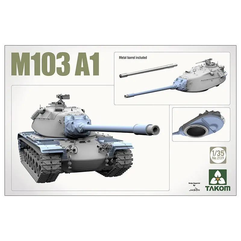 TAKOM 1/35 M103 A1 Model Kit - SprayGunner