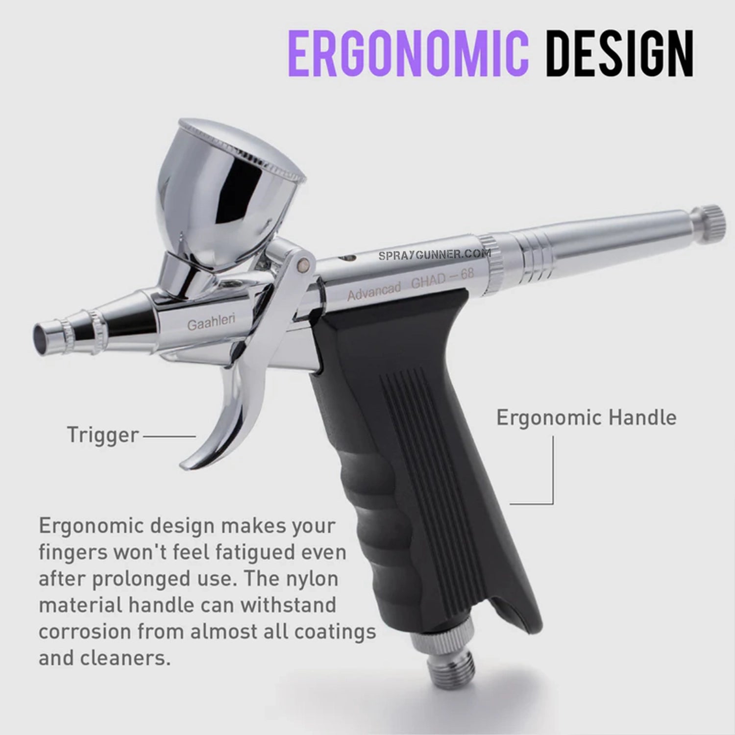 GAAHLERI Advanced Series GHAD-68 Airbrush - SprayGunner