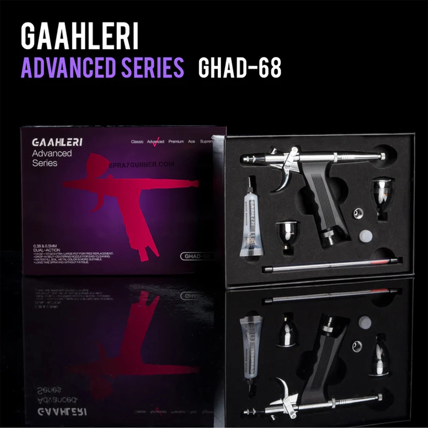 GAAHLERI Advanced Series GHAD-68 Airbrush - SprayGunner