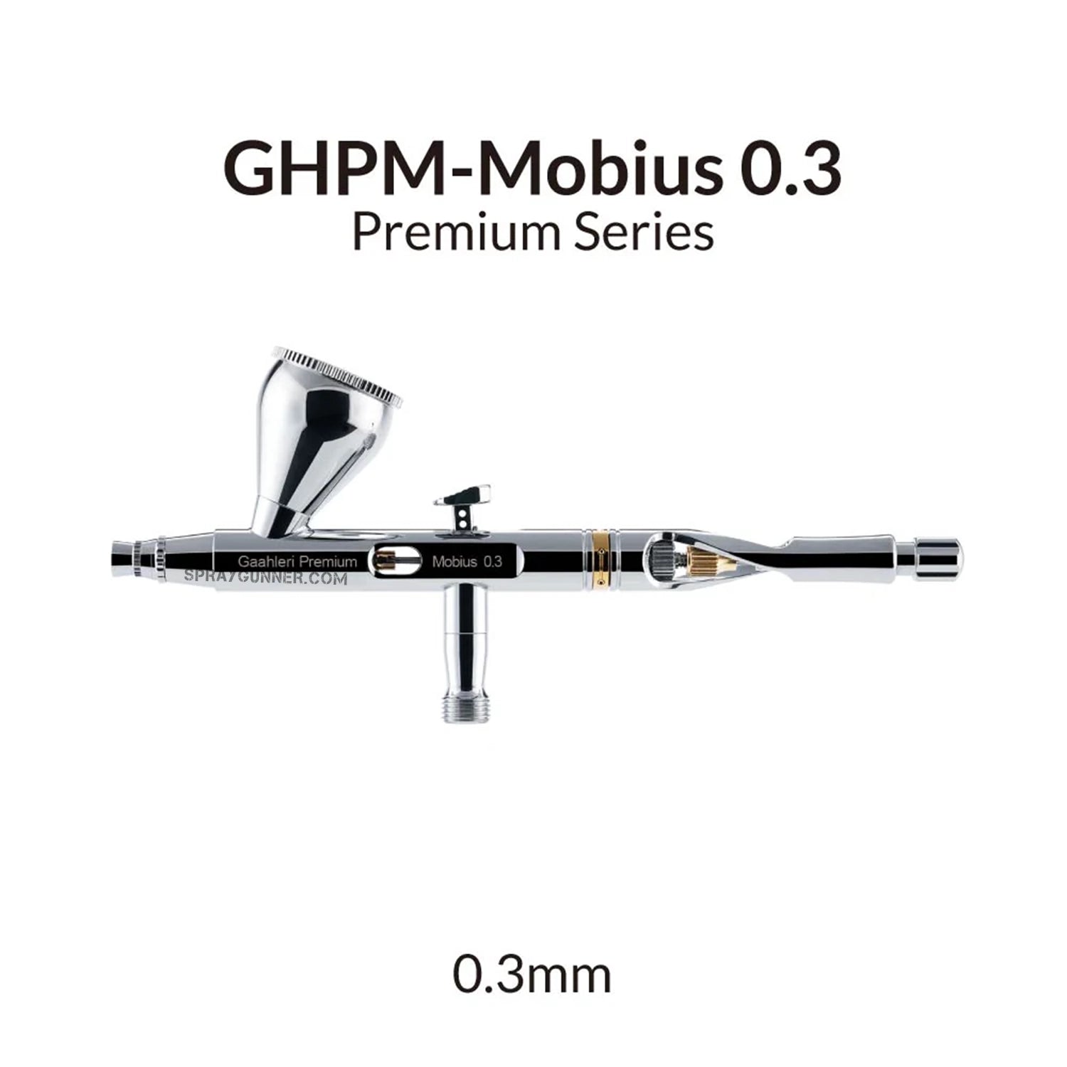GAAHLERI Premium Series GHPM-Mobius 0.3mm Airbrush - SprayGunner