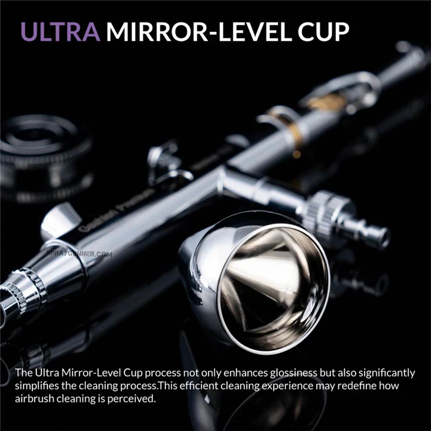 GAAHLERI Premium Series GHPM-Mobius 0.3mm Airbrush - SprayGunner