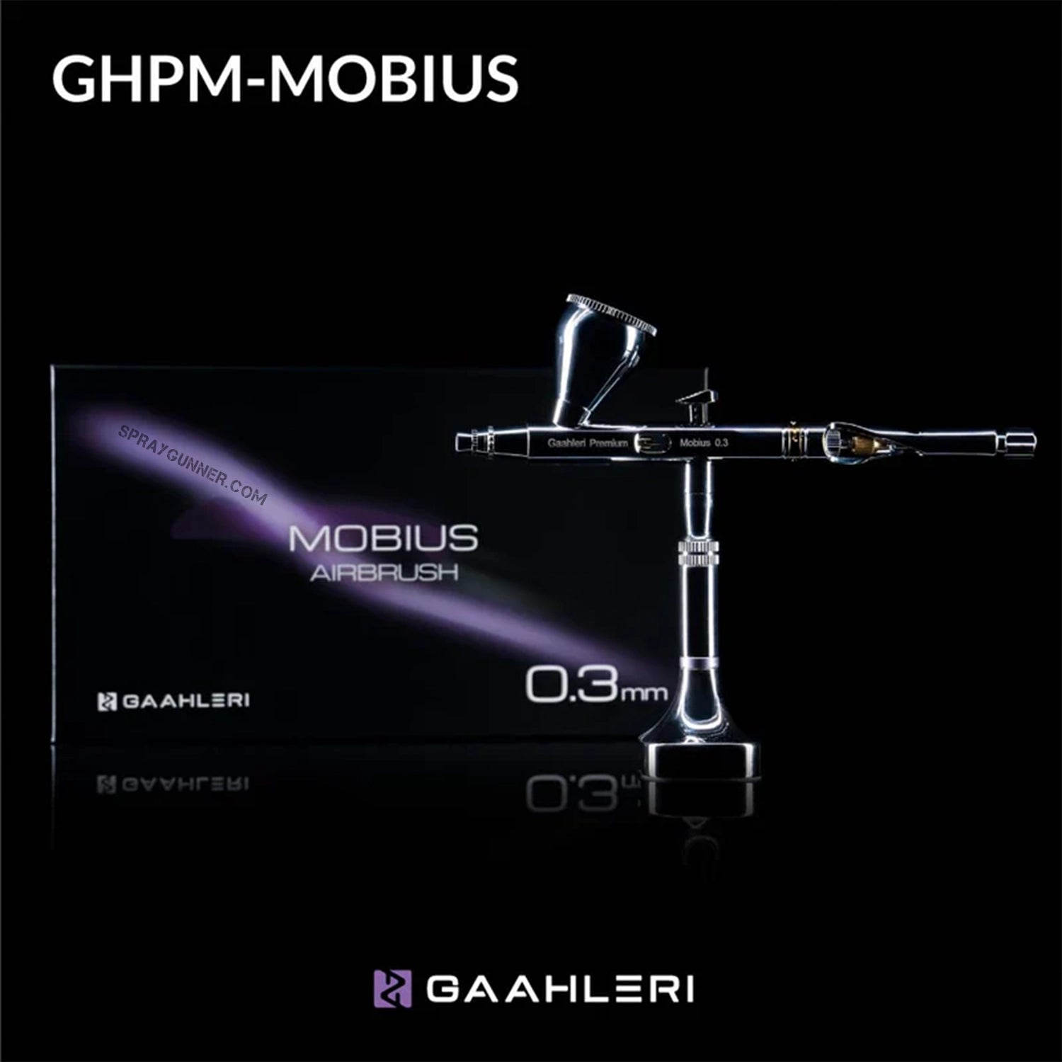 GAAHLERI Premium Series GHPM-Mobius 0.3mm Airbrush - SprayGunner