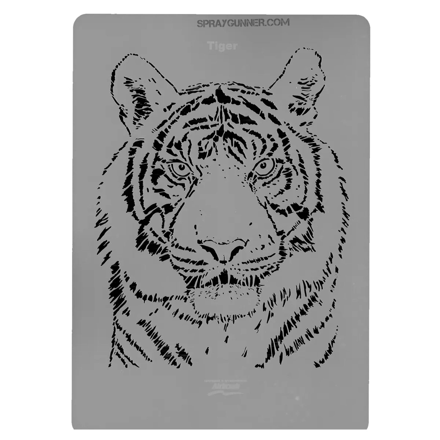 Harder and Steenbeck Airbrushing stencil set "Tiger Wildlife" - SprayGunner
