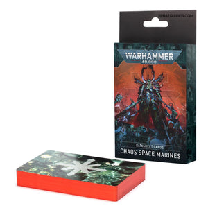 Warhammer 40k: Chaos Space Marines: Datasheet cards
