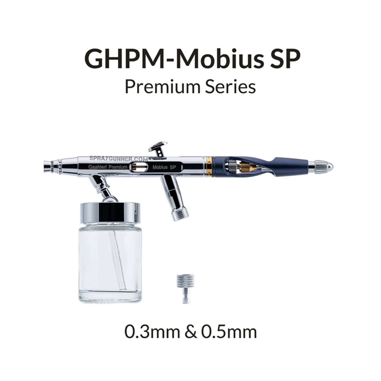 GAAHLERI Premium Series GHPM-Mobius SP 0.3 & 0.5 mm Airbrush - SprayGunner