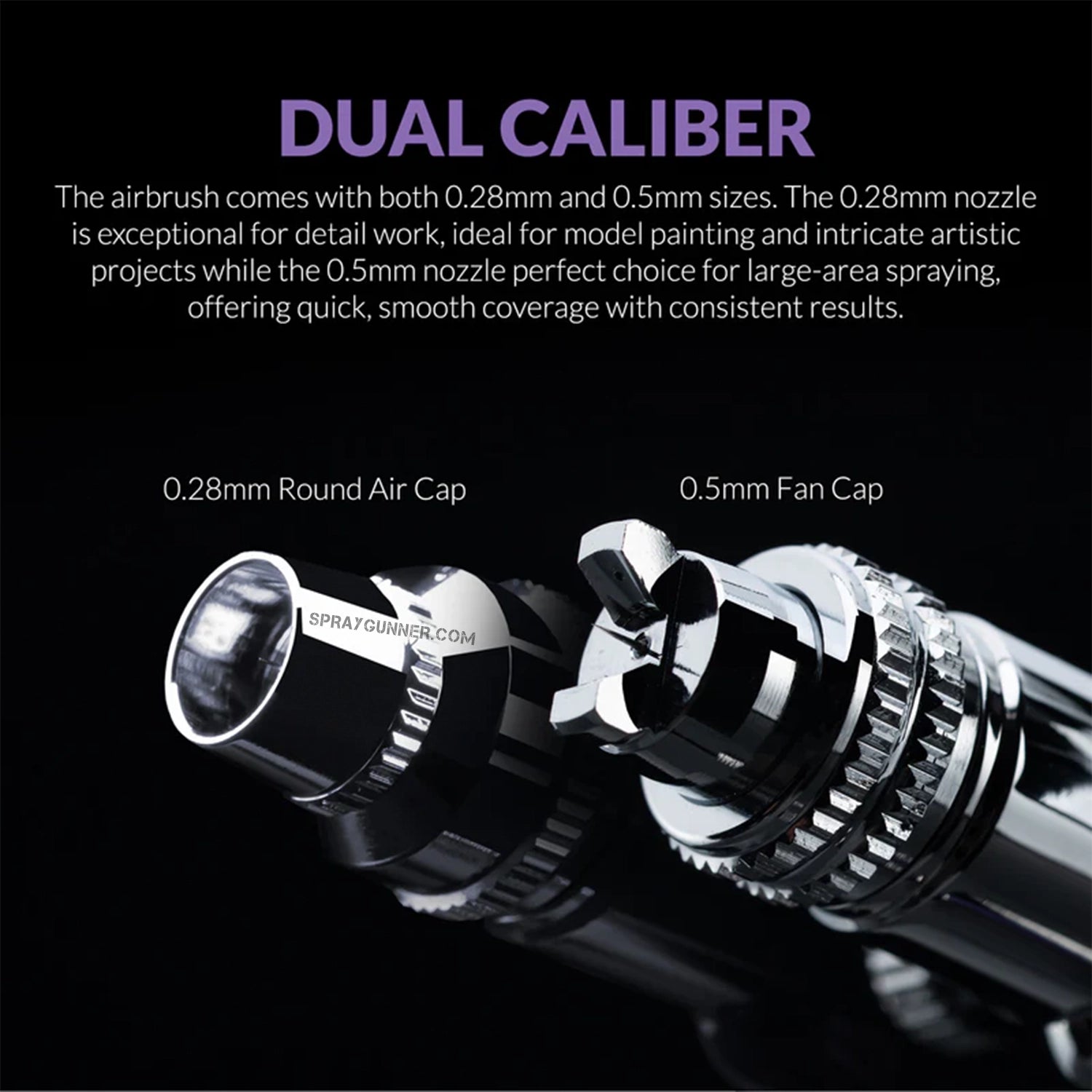 GAAHLERI Ace Series GHAC-Swallowtail SD Airbrush - SprayGunner