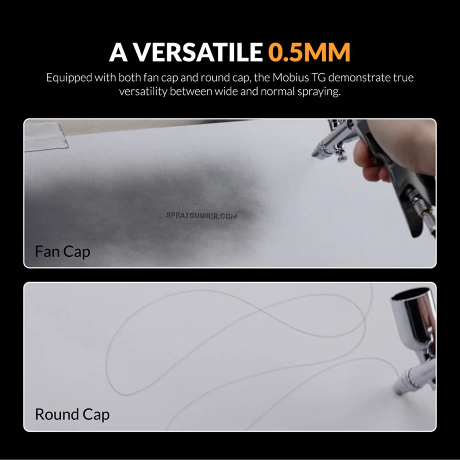 GAAHLERI Premium Series GHPM-Mobius TG Airbrush - SprayGunner