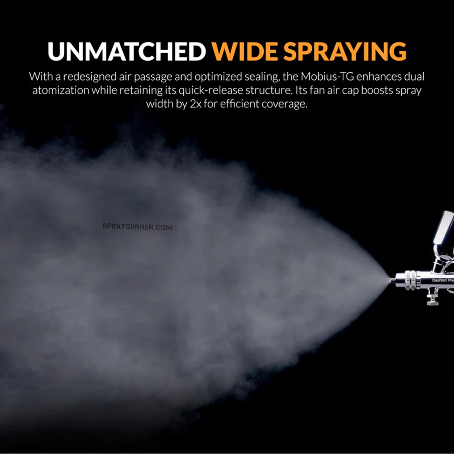 GAAHLERI Premium Series GHPM-Mobius TG Airbrush - SprayGunner
