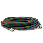 Iwata 20' Braided Nylon Covered Airbrush Hose with Iwata Airbrush Fitting & 1/4" Compressor Fitting Iwata