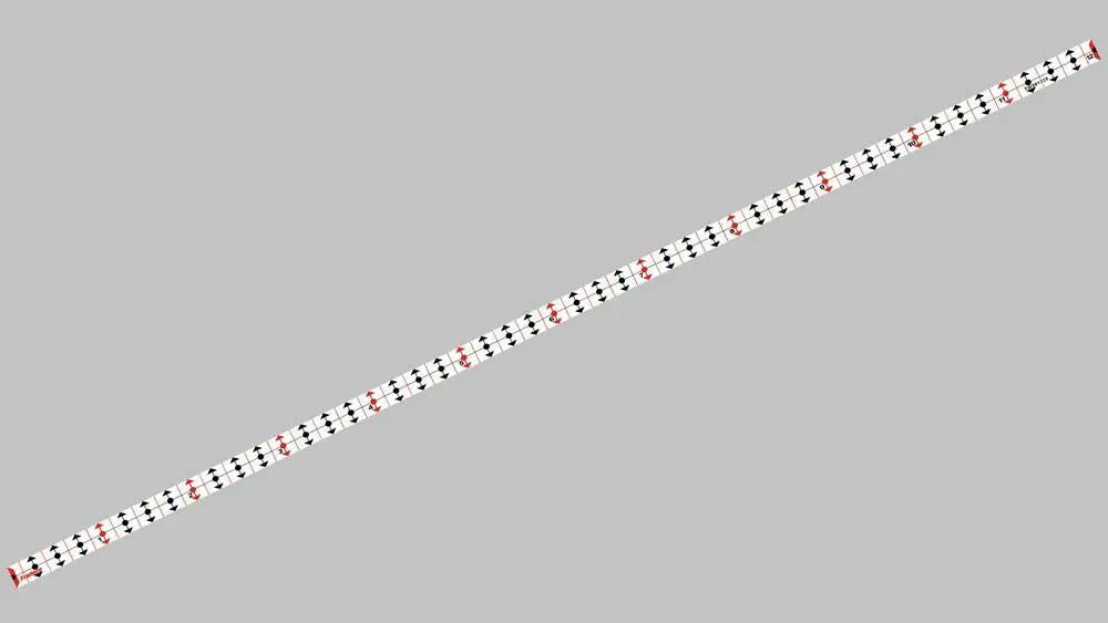 Trulers 1/4″ x 12″, 2 Sheets of 10 - SprayGunner