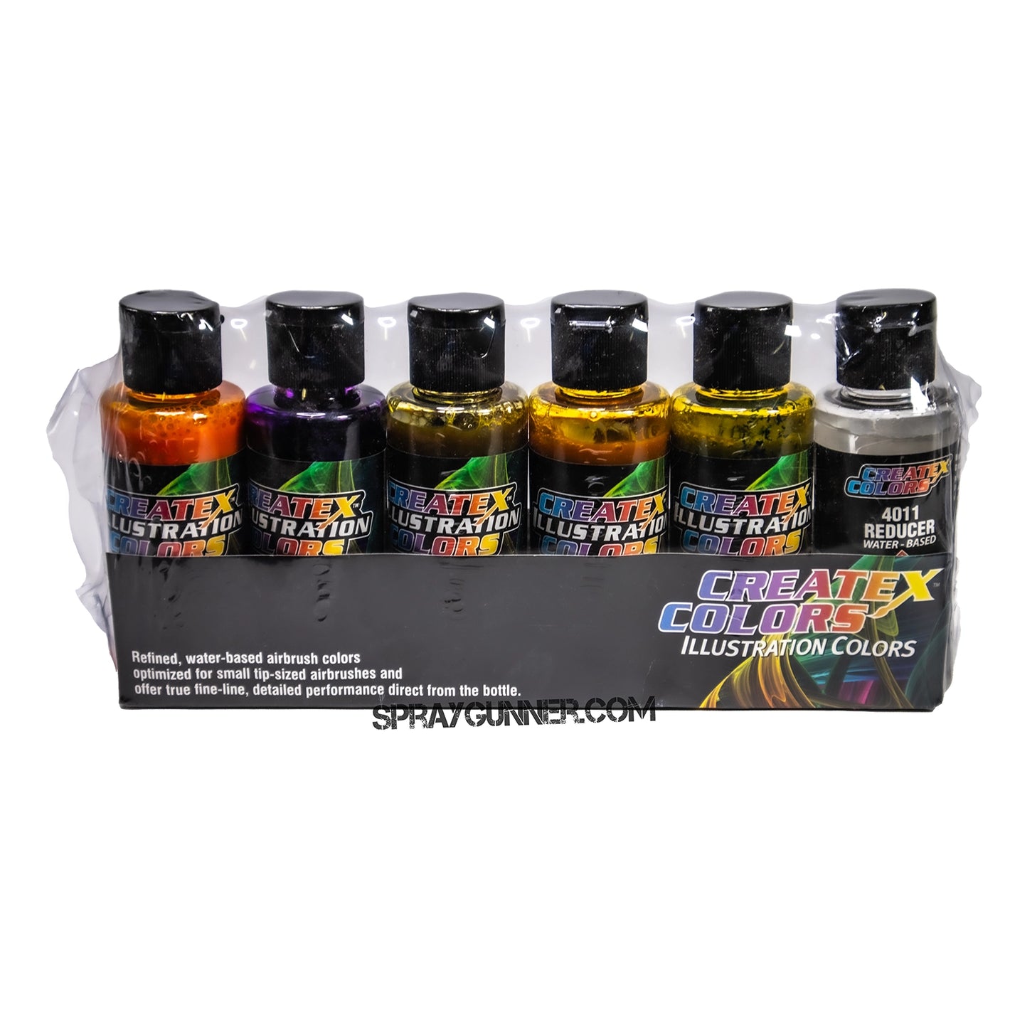 Createx Illustration Colors Secondary Set 2oz. - SprayGunner