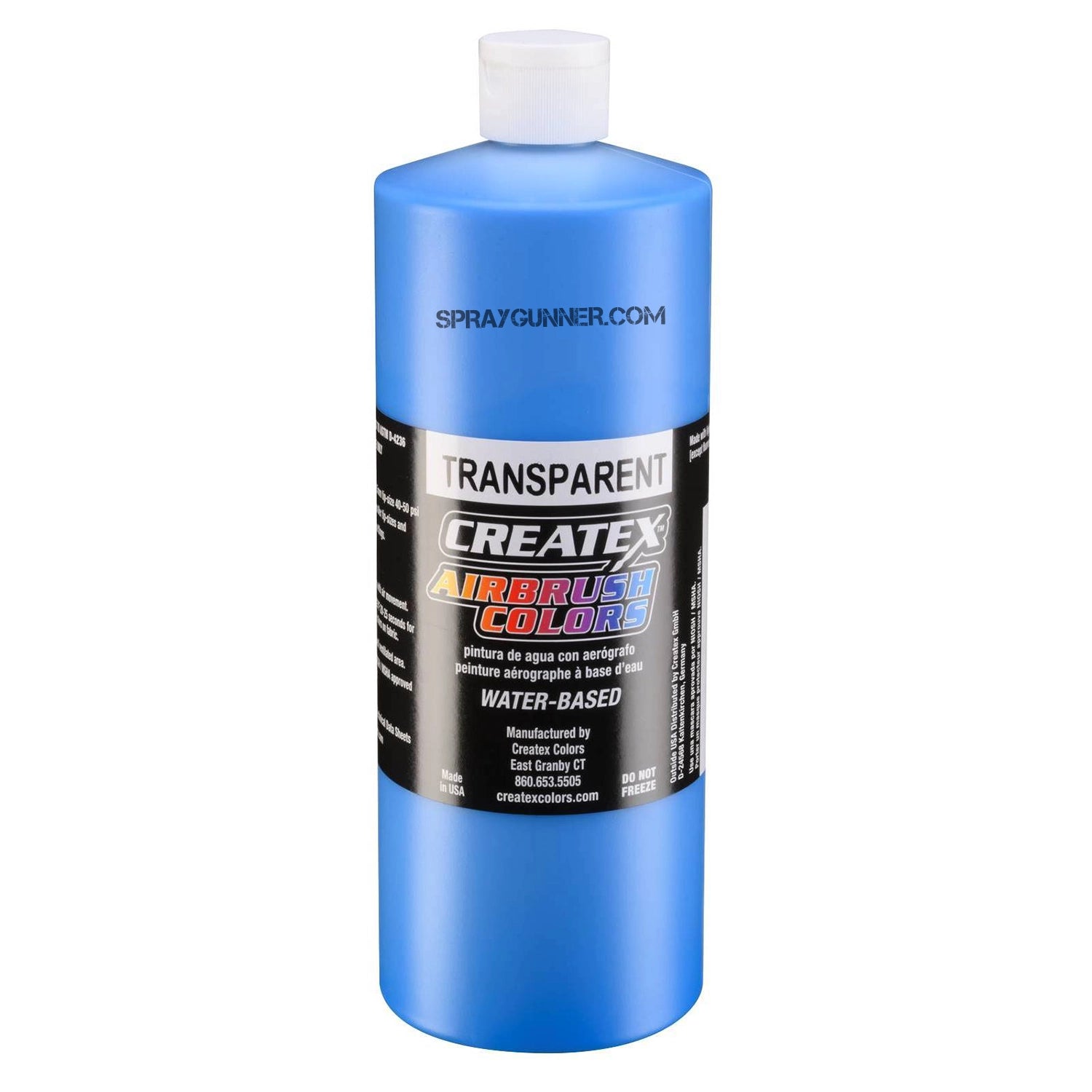 Createx Airbrush Colors Transparent Maui Blue 5134 - SprayGunner