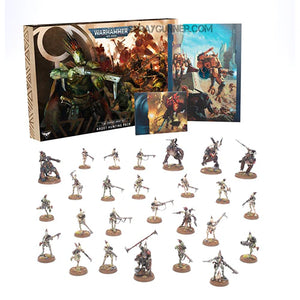 Open Box Warhammer 40K Tau Empire Army Set: Kroot Hunting Pack