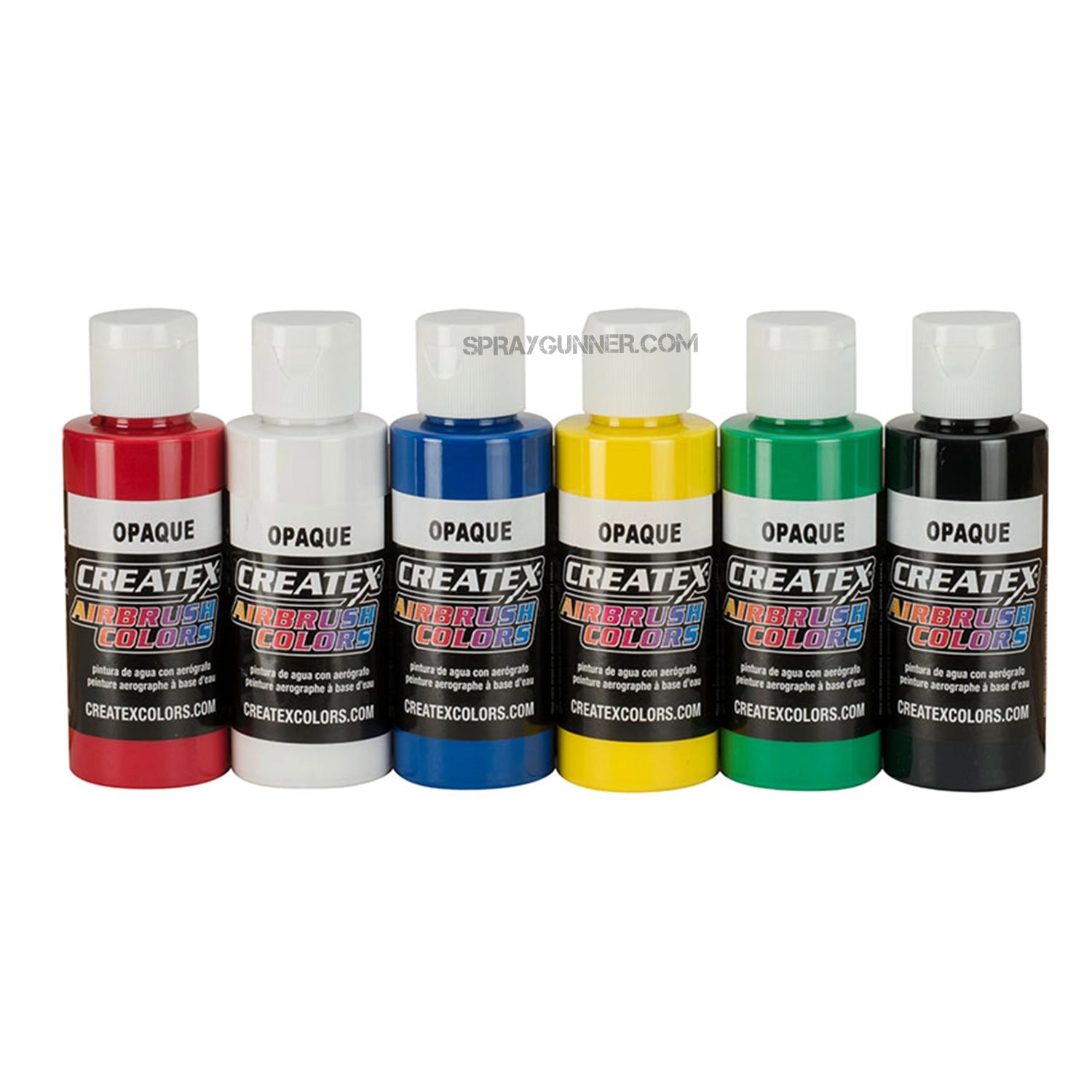 Opaque Createx Airbrush Colors Set - SprayGunner