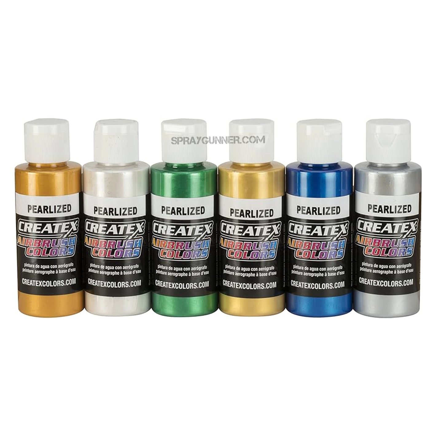 Pearl Createx Airbrush Colors Set - SprayGunner