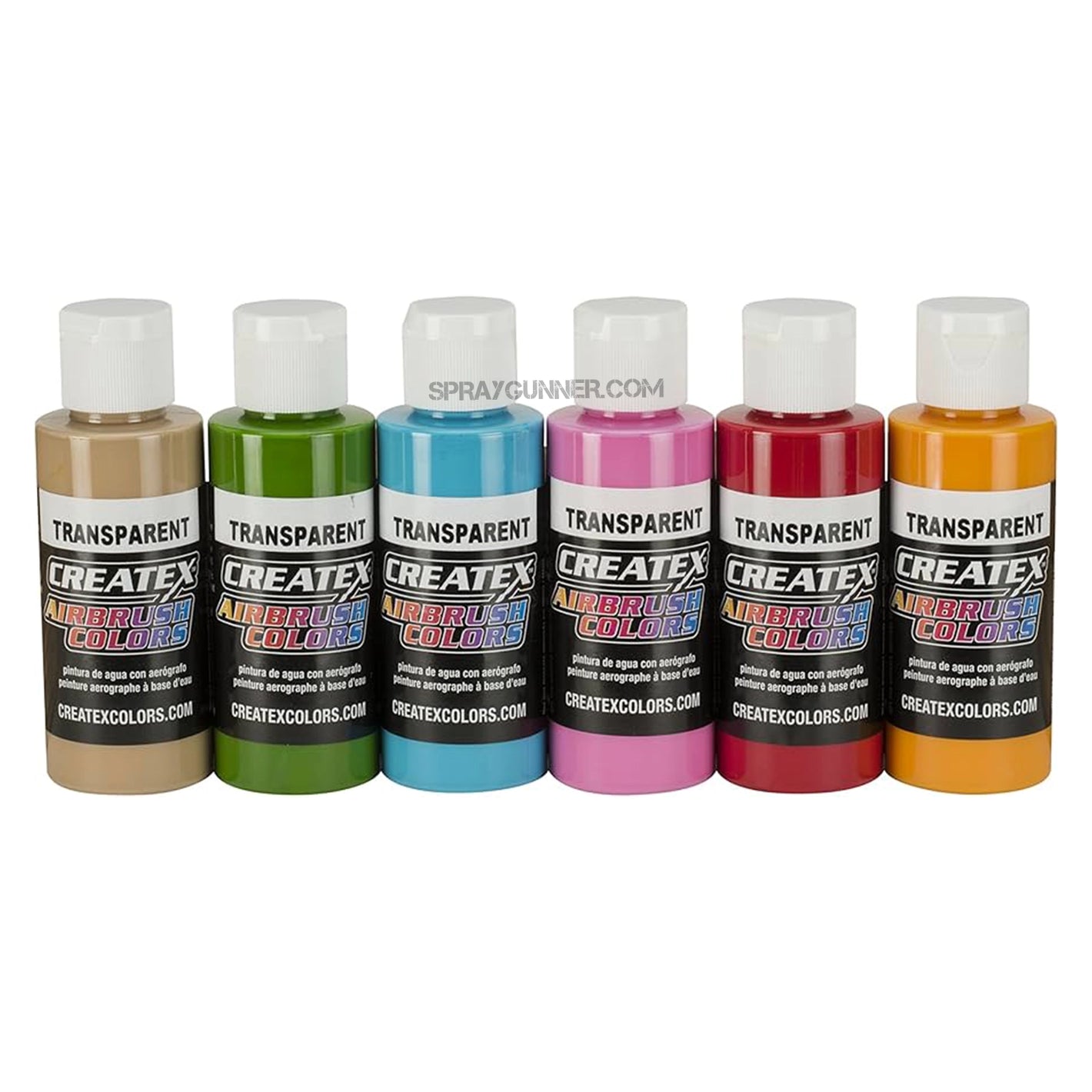 Tropical Createx Airbrush Colors Set - SprayGunner