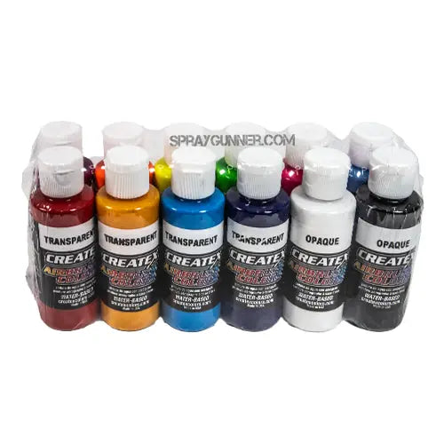 5818-00 Createx 2oz. Jenn Gibson Summer Hues Set (12 colors) Createx