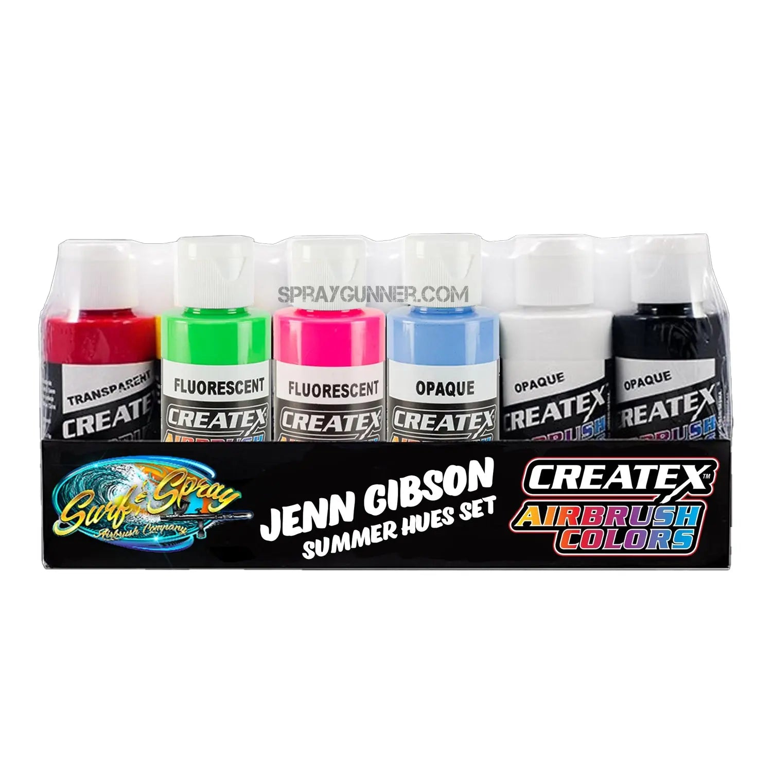 5818-00 Createx 2oz. Jenn Gibson Summer Hues Set (12 colors) Createx