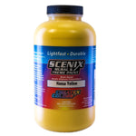 Scenix Mural Paint - Hansa Yellow 32 oz bottle with durable, vibrant water-based acrylic-aliphatic polyurethane formula for professional airbrush use.