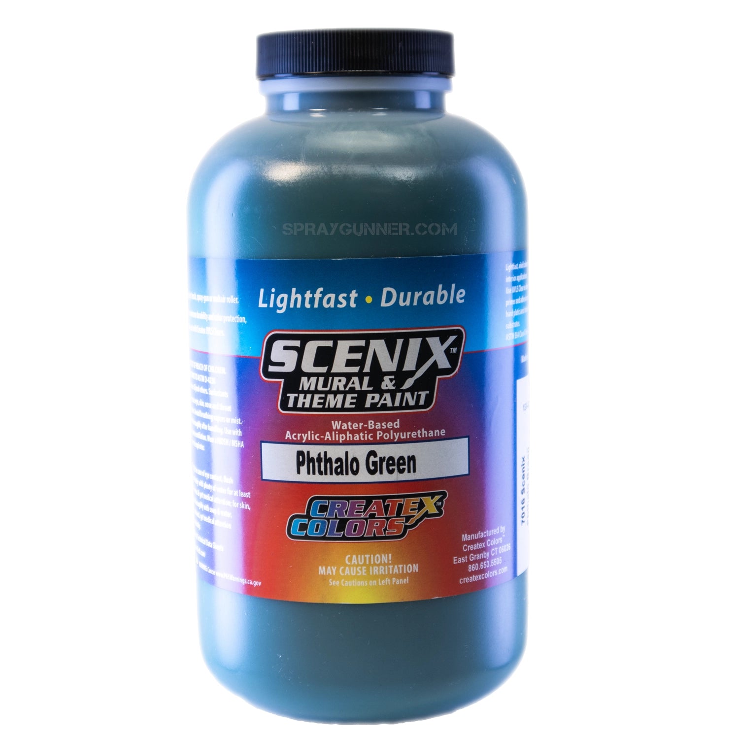 Scenix Mural & Theme Paint - Phthalo Green (32 oz) - SprayGunner