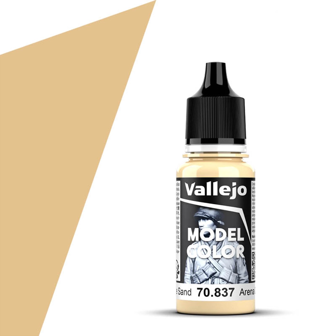 Vallejo Model Color: Pale Sand 022 (18ml)