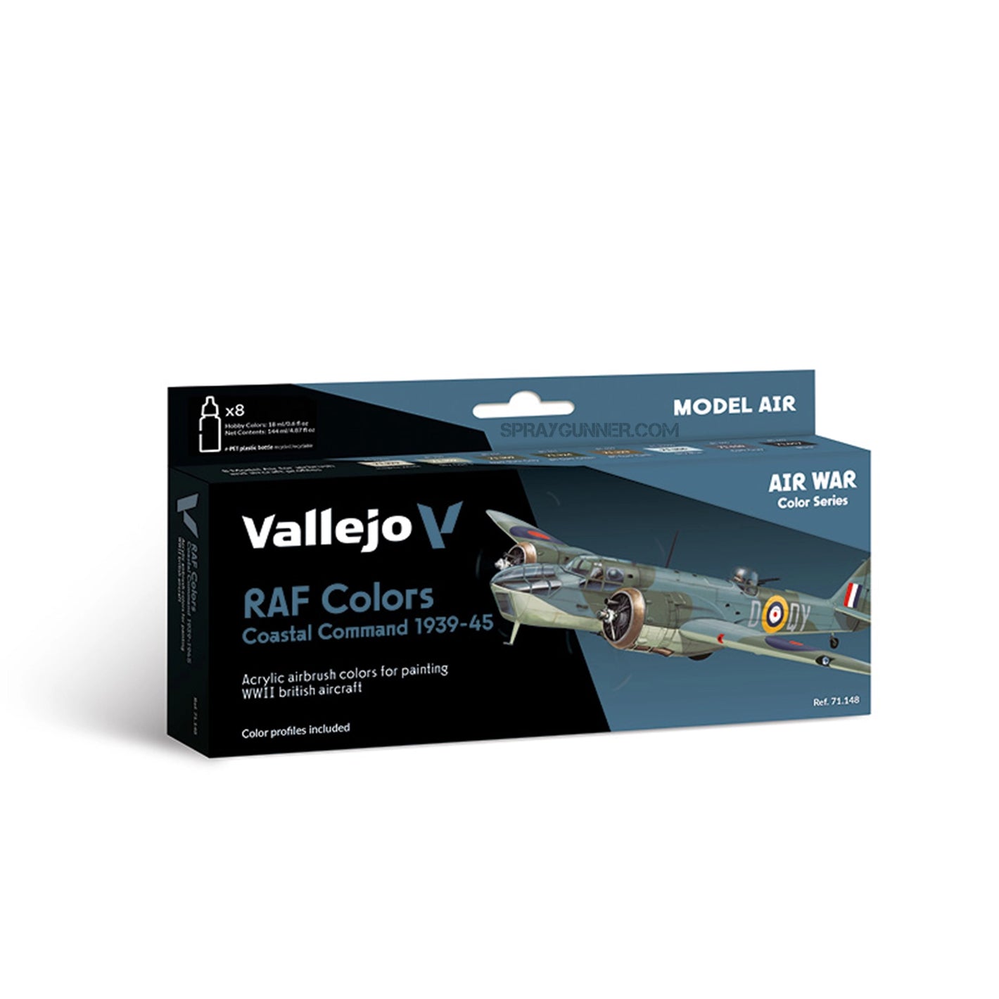 Vallejo Model Air Set: RAF colors Coastal Command 1939-1945