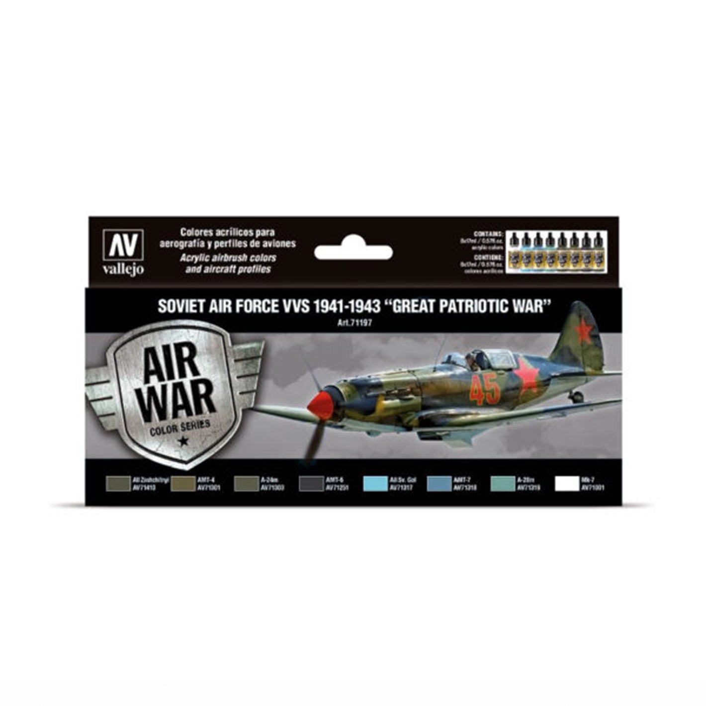 Vallejo Model Air Set: Soviet Air Force VVS 1941 to 1943 “Great Patriotic War”