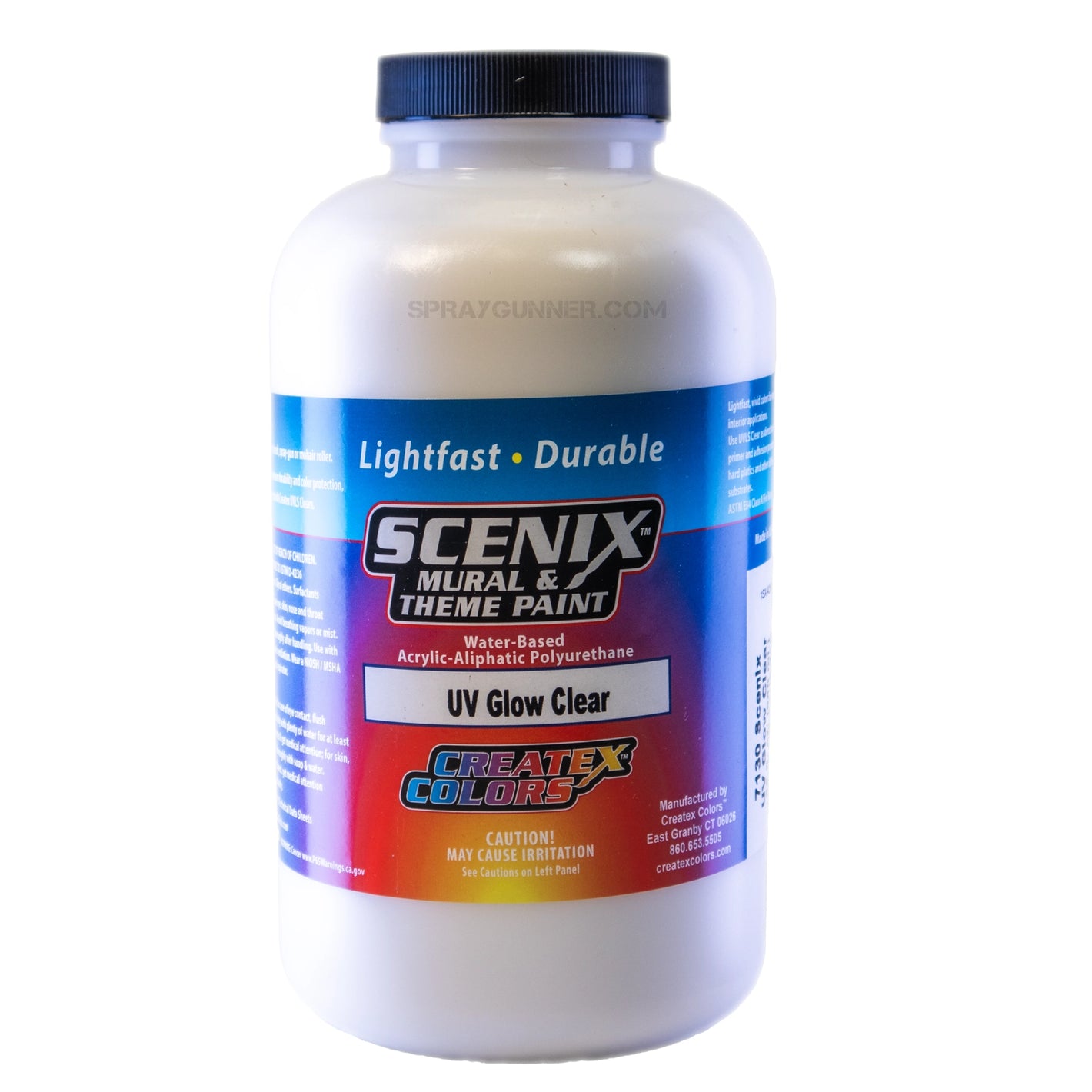 Scenix Mural & Theme Paint - UV Glow Clear (32 oz) - SprayGunner