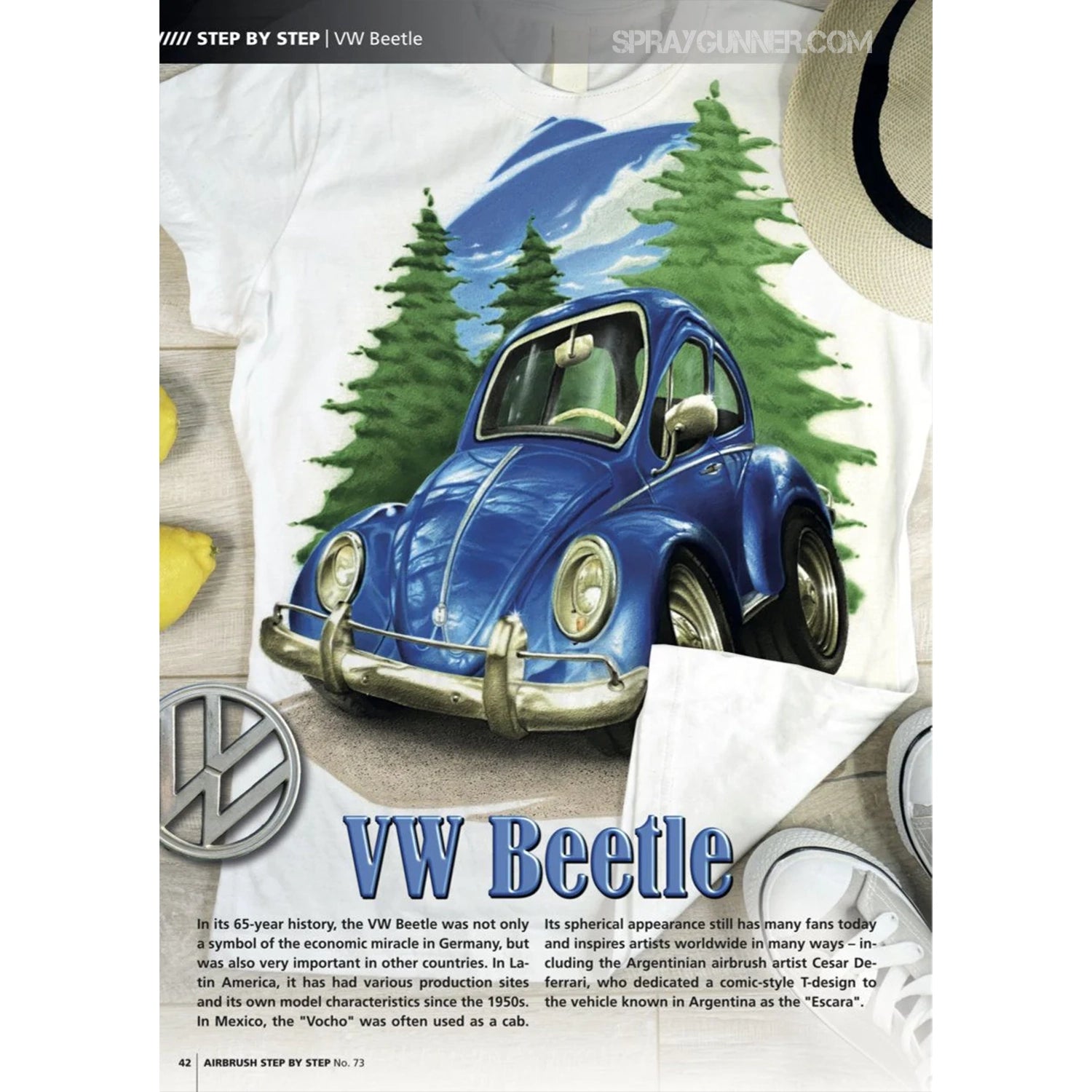 Airbrush Step By Step Magazine Issue 73 - SprayGunner