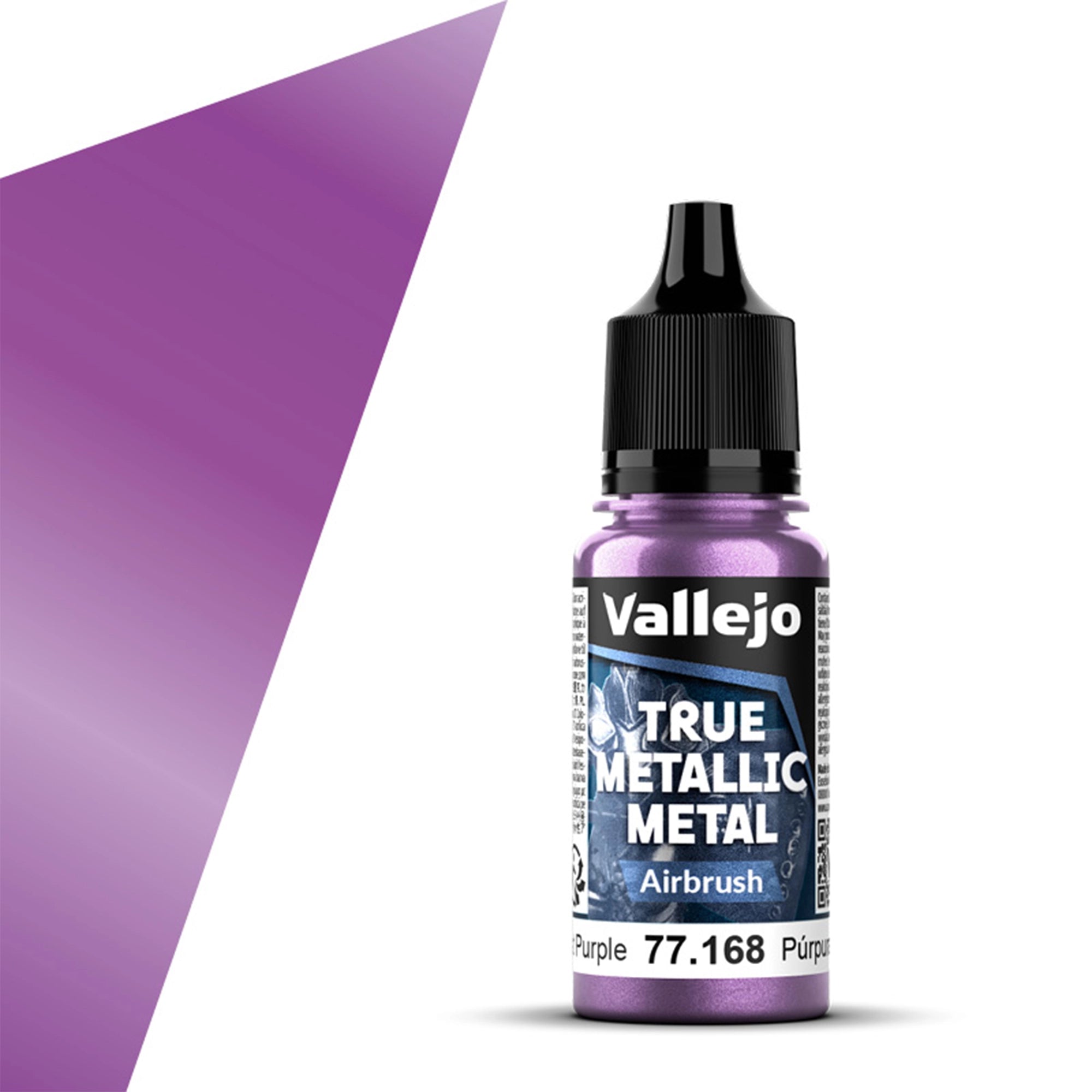 ARTIFICE パープル Vallejo True Metallic Metal Airbrush Color: Amethyst Purple (18ml)