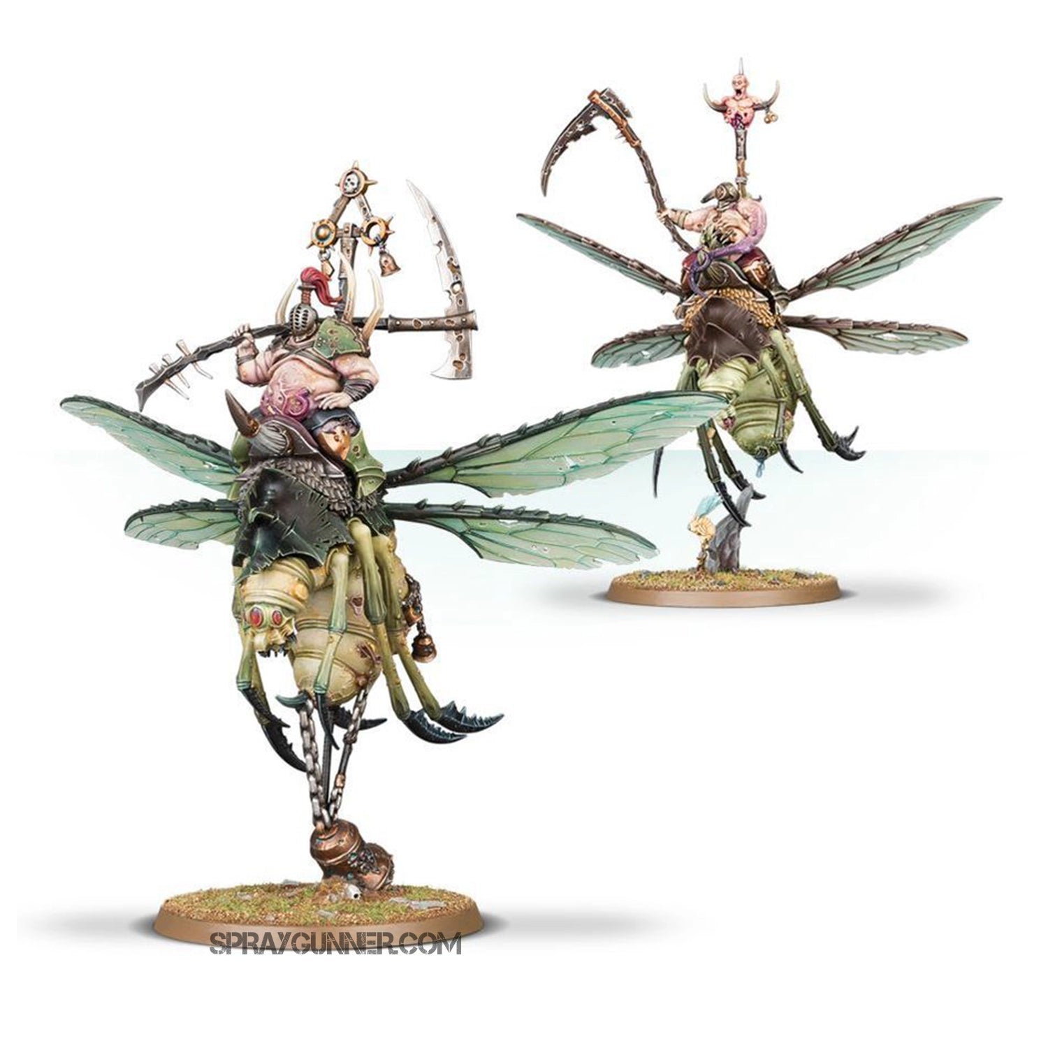 Warhammer Age of Sigmar Maggotkin of Nurgle Battleforce: Shudderblight Cyst - SprayGunner