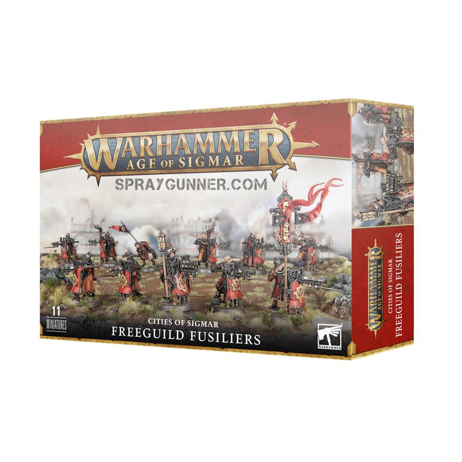 Warhammer Cities of Sigmar: Freeguild Fusilliers - SprayGunner